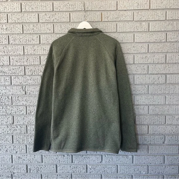 Patagonia Men’s Better Sweater 1/4 Zip Fleece Jacket Industrial Green Size Large - Picture 6 of 6